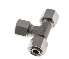 10L Stainless Steel Right Angle Tee Cutting Fitting with Swivel 315 bar Adjustable ISO 8434-1