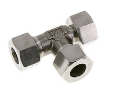 15L Stainless Steel Right Angle Tee Cutting Fitting with Swivel 315 bar Adjustable ISO 8434-1