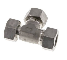 22L Stainless Steel Right Angle Tee Cutting Fitting with Swivel 160 bar Adjustable ISO 8434-1