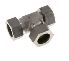 28L Stainless Steel Right Angle Tee Cutting Fitting with Swivel 160 bar Adjustable ISO 8434-1