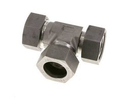 28L Stainless Steel Right Angle Tee Cutting Fitting with Swivel 160 bar Adjustable ISO 8434-1
