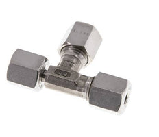 6S Stainless Steel Right Angle Tee Cutting Fitting with Swivel 630 bar Adjustable ISO 8434-1