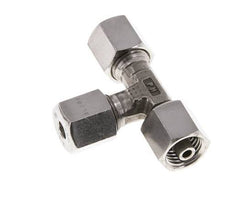 6S Stainless Steel Right Angle Tee Cutting Fitting with Swivel 630 bar Adjustable ISO 8434-1