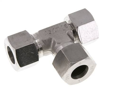 20S Stainless Steel Right Angle Tee Cutting Fitting with Swivel 400 bar ...