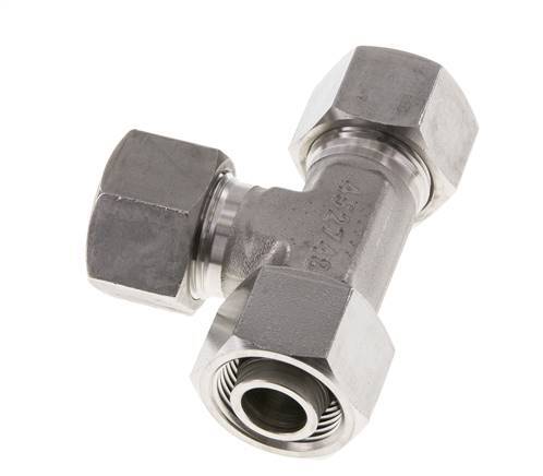 20S Stainless Steel Right Angle Tee Cutting Fitting with Swivel 400 bar ...