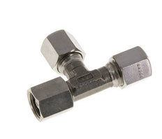 6S Stainless Steel Right Angle Tee Cutting Fitting with Swivel 630 bar FKM Adjustable ISO 8434-1