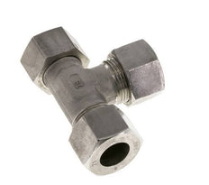 20S Stainless Steel Right Angle Tee Cutting Fitting with Swivel 400 bar FKM Adjustable ISO 8434-1