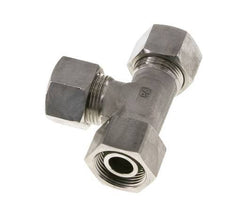 20S Stainless Steel Right Angle Tee Cutting Fitting with Swivel 400 bar FKM Adjustable ISO 8434-1