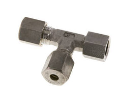 6S Stainless Steel Right Angle Tee Compression Fitting with Swivel 500 bar FKM Adjustable ISO 8434-1