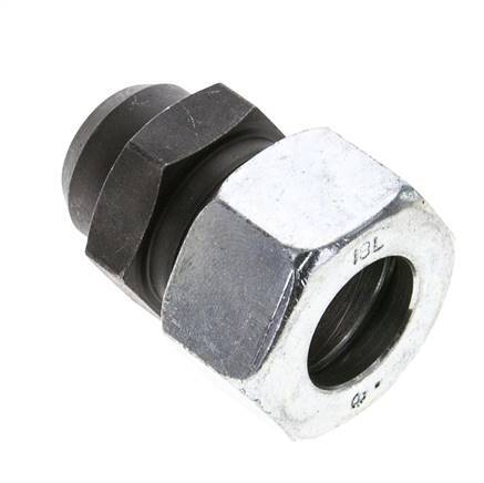 18L & 22mm Phosphatised Steel Straight Cutting Fitting with Welding End 315 bar ISO 8434-1