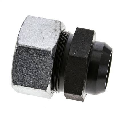 38S & 44mm Phosphatised Steel Straight Cutting Fitting with Welding End 315 bar ISO 8434-1