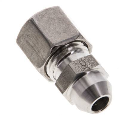 8L & 12mm Stainless Steel Straight Cutting Fitting with Welding End 315 bar ISO 8434-1