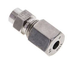 6S & 11mm Stainless Steel Straight Cutting Fitting with Welding End 600 bar ISO 8434-1