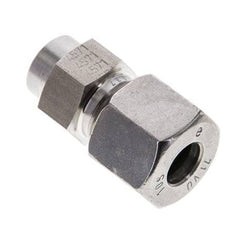 10S & 15mm Stainless Steel Straight Cutting Fitting with Welding End 600 bar ISO 8434-1