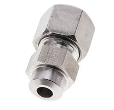 10S & 15mm Stainless Steel Straight Cutting Fitting with Welding End 600 bar ISO 8434-1