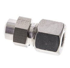 10S & 15mm Stainless Steel Straight Cutting Fitting with Welding End 600 bar ISO 8434-1