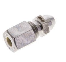 6L & 10mm Stainless Steel Straight Compression Fitting with Welding End 315 bar ISO 8434-1