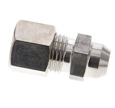 10L & 14mm Stainless Steel Straight Compression Fitting with Welding End 315 bar ISO 8434-1