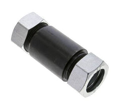 35L Phosphatised Steel Straight Welding Cutting Fitting Bulkhead 160 bar ISO 8434-1