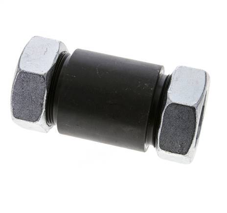 42L Phosphatised Steel Straight Welding Cutting Fitting Bulkhead 160 bar ISO 8434-1