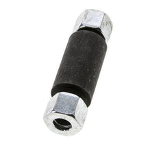 12S Phosphatised Steel Straight Welding Cutting Fitting Bulkhead 630 bar ISO 8434-1