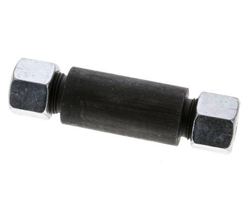 14S Phosphatised Steel Straight Welding Cutting Fitting Bulkhead 630 bar ISO 8434-1