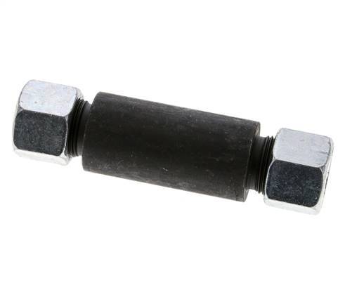 14S Phosphatised Steel Straight Welding Cutting Fitting Bulkhead 630 bar ISO 8434-1