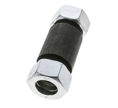 30S Phosphatised Steel Straight Welding Cutting Fitting Bulkhead 400 bar ISO 8434-1