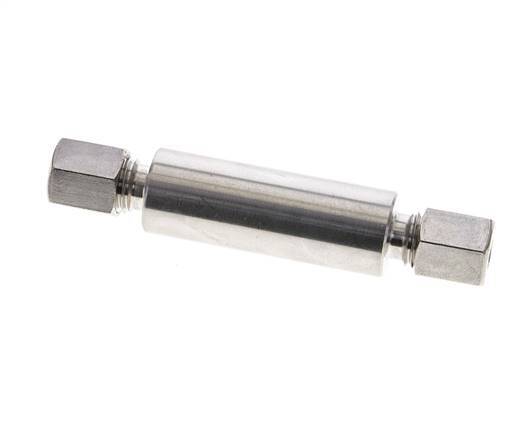 6L Stainless Steel Straight Welding Cutting Fitting Bulkhead 315 bar ISO 8434-1