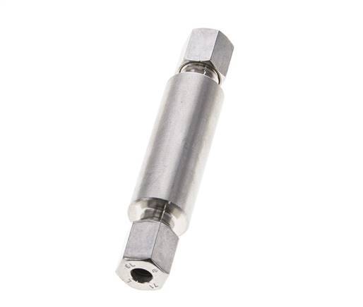 6L Stainless Steel Straight Welding Cutting Fitting Bulkhead 315 bar ISO 8434-1