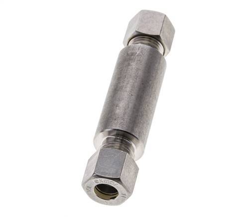 10L Stainless Steel Straight Welding Compression Fitting Bulkhead 315 bar ISO 8434-1