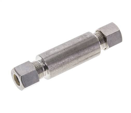 10L Stainless Steel Straight Welding Compression Fitting Bulkhead 315 bar ISO 8434-1