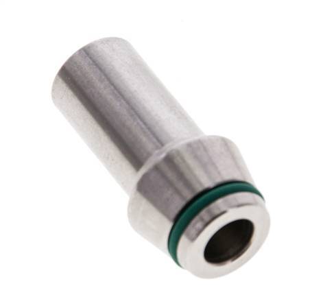 12x2.5mm Stainless Steel Straight with Welding End 630 bar FKMO-ring ISO 8434-1