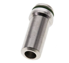 14x3mm Stainless Steel Straight with Welding End 630 bar FKMO-ring ISO 8434-1