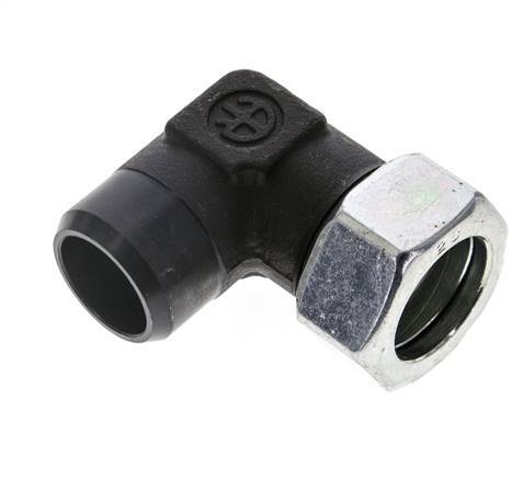 28L & 32mm Phosphatised Steel Elbow Cutting Fitting with Welding End 160 bar ISO 8434-1