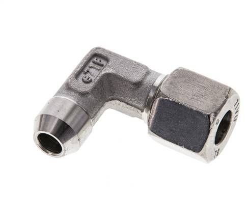 8L & 12mm Stainless Steel Elbow Cutting Fitting with Welding End 315 bar ISO 8434-1