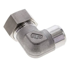 28L & 32mm Stainless Steel Elbow Cutting Fitting with Welding End 160 bar ISO 8434-1