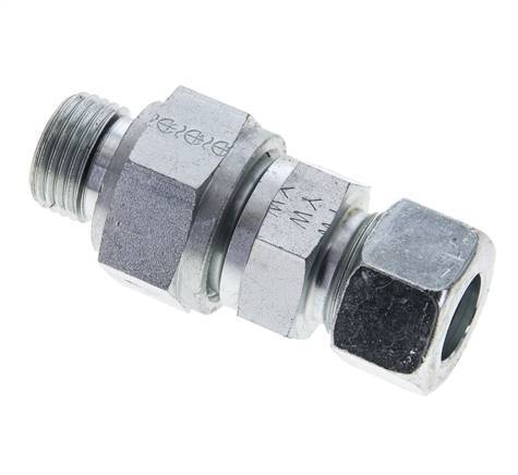 Hydraulic Check Valve Cutting Ring 15L (M22x1.5) & G1/2'' Male Steel 1-250bar (15-3625)psi Tube-Thread ISO 8434-1