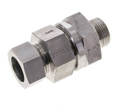 Hydraulic Check Valve Cutting Ring 28L (M36x2) & G1'' Male Stainless Steel 1-100bar (15-1450)psi Tube-Thread ISO 8434-1