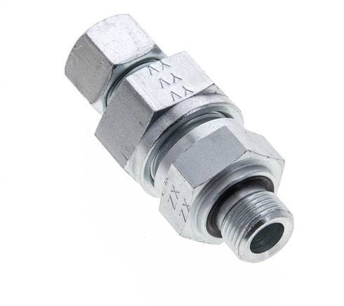 Hydraulic Check Valve Cutting Ring 12L (M18x1.5) & G3/8'' Male Steel 1-250bar (15-3625)psi Thread-Tube ISO 8434-1