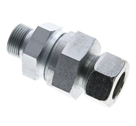Hydraulic Check Valve Cutting Ring 22L (M30x2) & G3/4'' Male Steel 1-160bar (15-2320)psi Thread-Tube ISO 8434-1