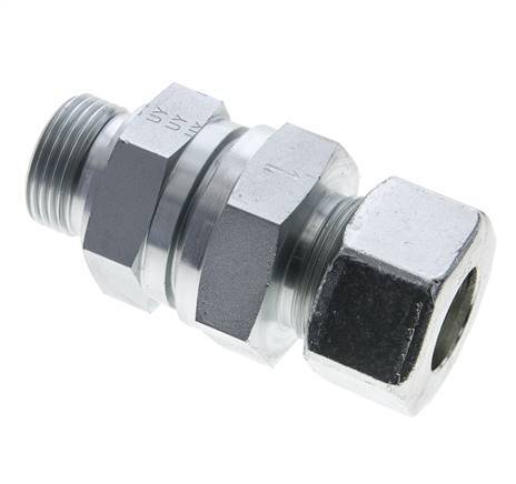 Hydraulic Check Valve Cutting Ring 25S (M36x2) & G1'' Male Steel 1-250bar (15-3625)psi Thread-Tube ISO 8434-1