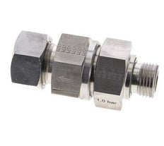 Hydraulic Check Valve Cutting Ring 18L (M26x1.5) & G1/2'' Male Stainless Steel 1-160bar (15-2320)psi Thread-Tube ISO 8434-1