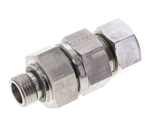 Hydraulic Check Valve Cutting Ring 18L (M26x1.5) & G1/2'' Male Stainless Steel 1-160bar (15-2320)psi Thread-Tube ISO 8434-1