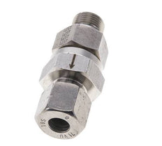 Hydraulic Check Valve Cutting Ring 10S (M18x1.5) & G3/8'' Male Stainless Steel 1-400bar (15-5800)psi Thread-Tube ISO 8434-1