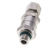 Hydraulic Check Valve Compression Ring 10L (M16x1.5) & G1/4'' Male Stainless Steel 1-250bar (15-3625)psi Thread-Tube ISO 8434-1