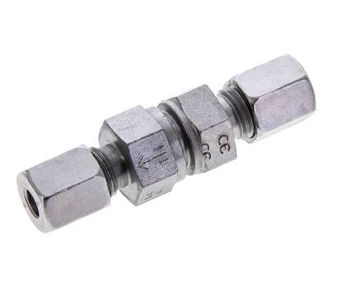 Hydraulic Check Valve Cutting Ring 6L (M12x1.5) Steel 0.5-250bar (7-3625)psi ISO 8434-1