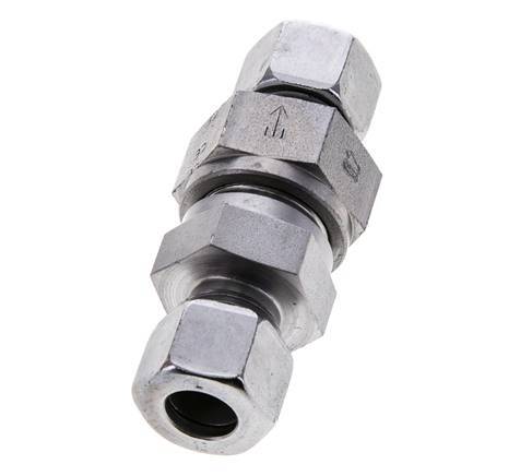 Hydraulic Check Valve Cutting Ring 12L (M18x1.5) Steel 0.2-250bar (3-3625)psi ISO 8434-1