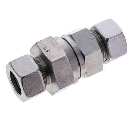 Hydraulic Check Valve Cutting Ring 22L (M30x2) Steel 0.5-160bar (7-2320)psi ISO 8434-1