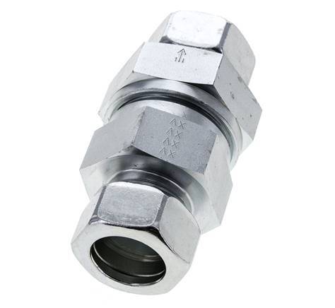 Hydraulic Check Valve Cutting Ring 28L (M36x2) Steel 1-100bar (15-1450)psi ISO 8434-1